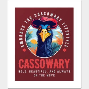 Cassowary Posters and Art